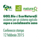 Goel Bio ed EcorNaturaSì per un sistema agricolo equo e socialmente sano. Goel Bio ed EcorNaturaSì per un sistema agricolo equo e socialmente sano.