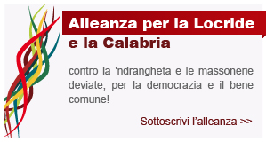 Sottoscrivi l'Alleanza per la Locride e la Calabria