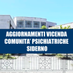 Nota stampa sulla vicenda delle comunita' psichiatriche di Siderno Nota stampa sulla vicenda delle comunita' psichiatriche di Siderno